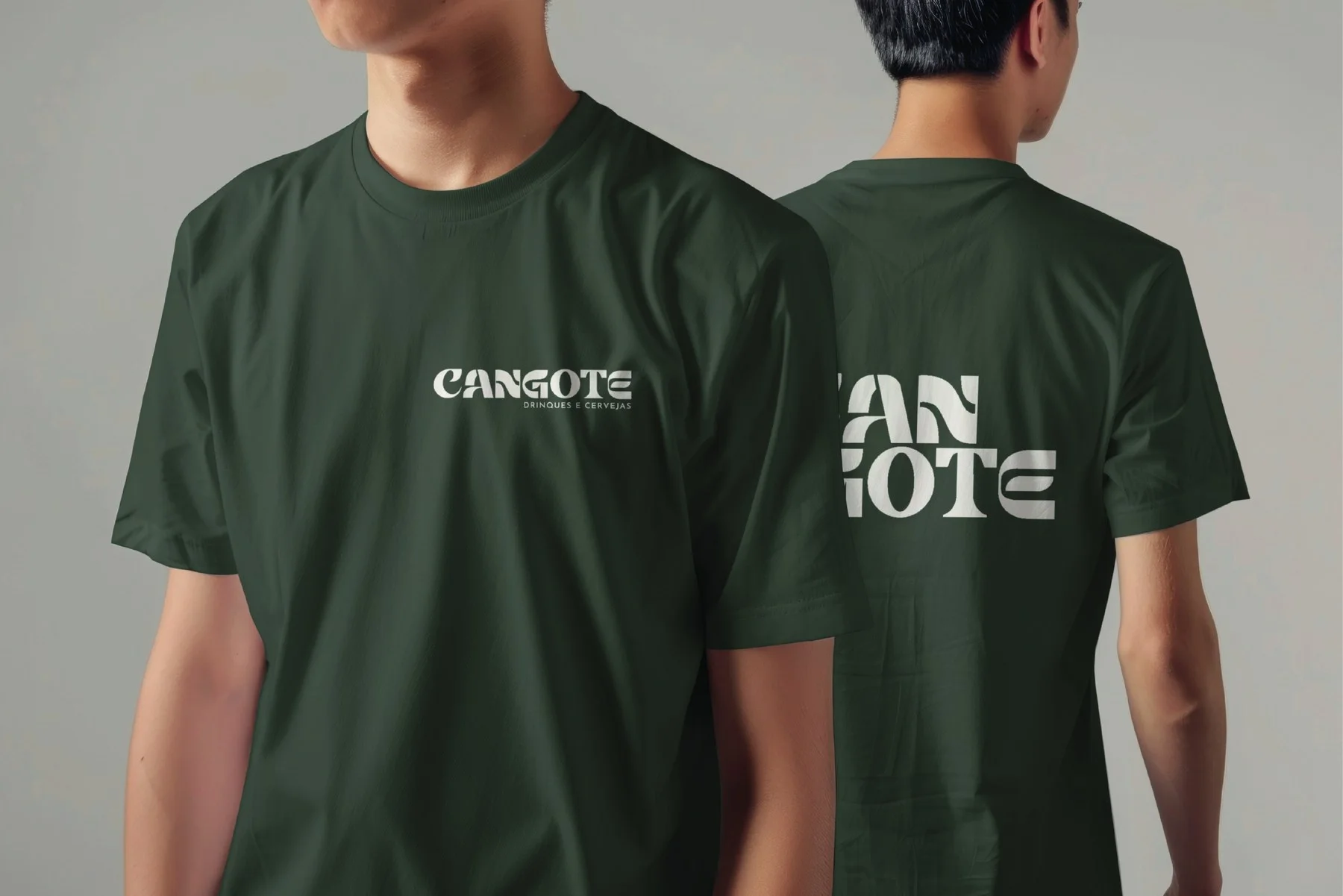 Camiseta Cangote — versão verde