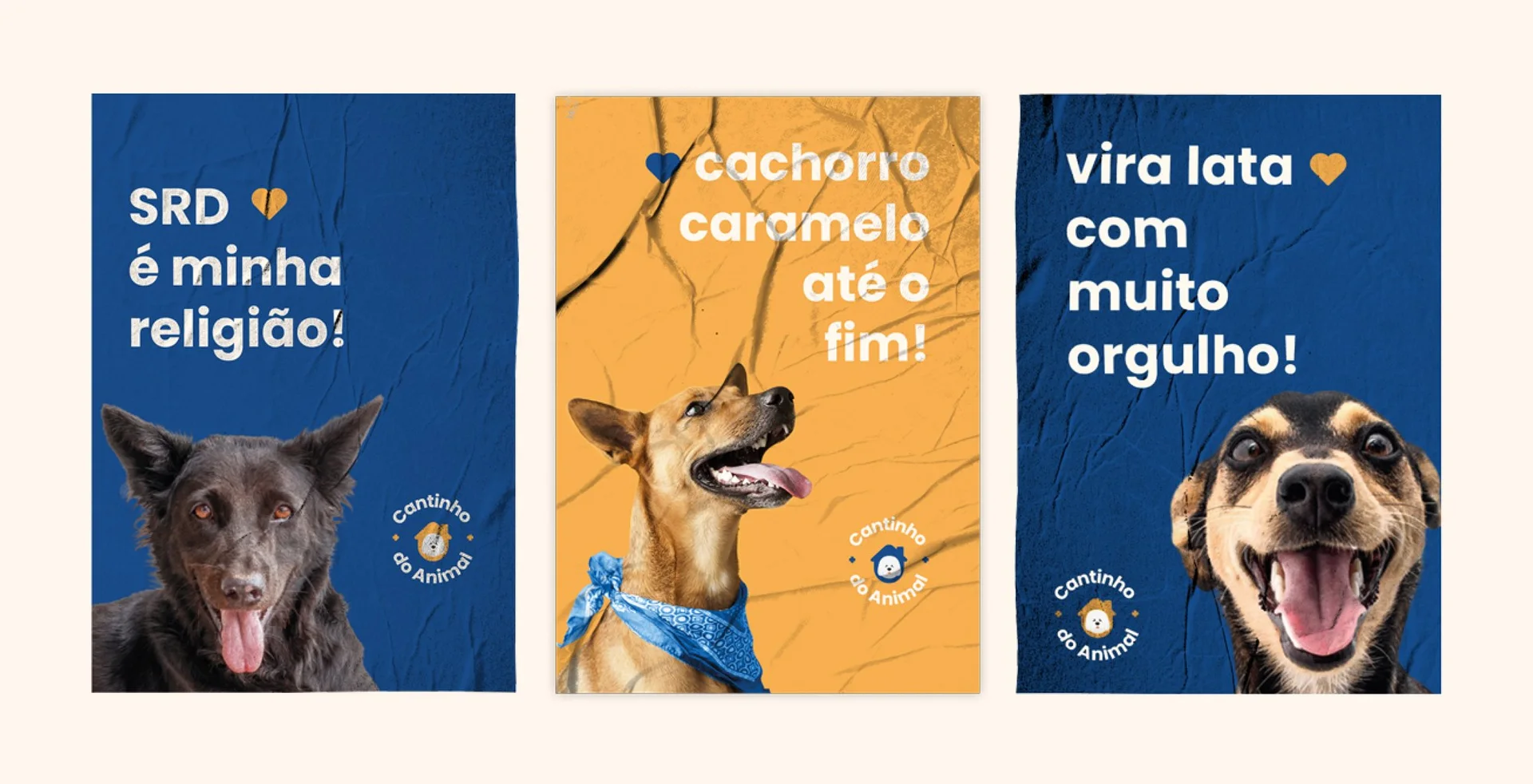 Campanha Cantinho do Animal — orgulho vira-lata